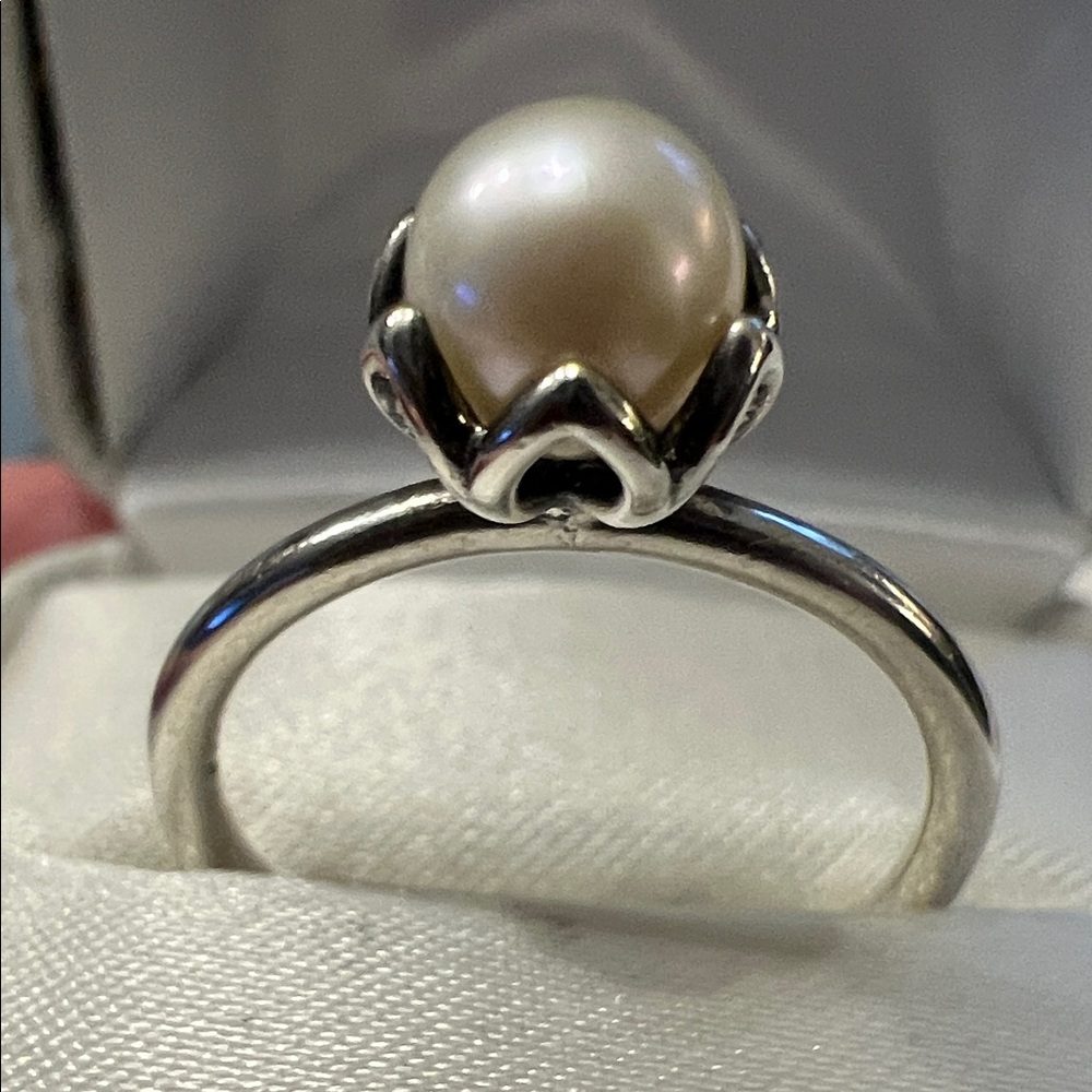 Pandora Pearl Ring, size 56